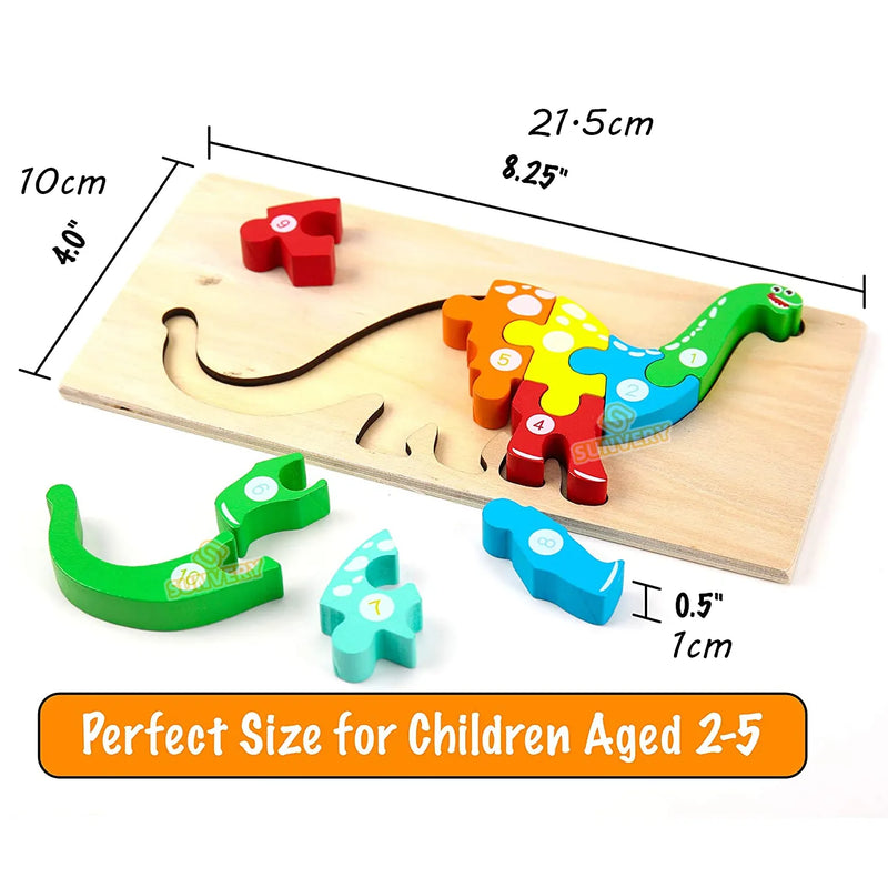 Wooden Toddler Puzzles for Kids