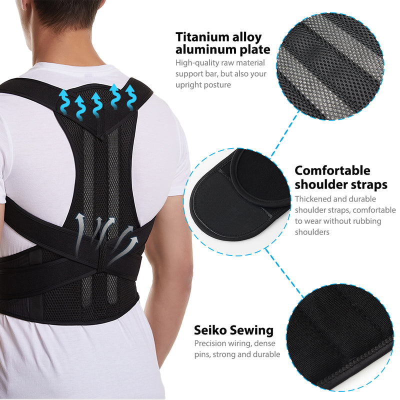 Alloy Bar Posture Corrector