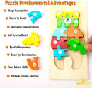 Wooden Toddler Puzzles for Kids