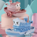 Cute Cartoon Ship Boat